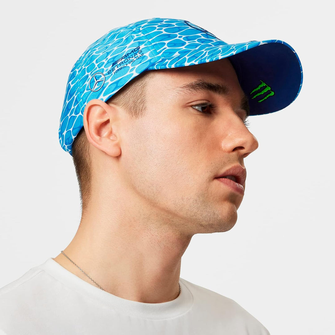 Mercedes AMG Petronas Formel 1 Team – George Russell Special Edition No Diving Hat – Blau – Einheits