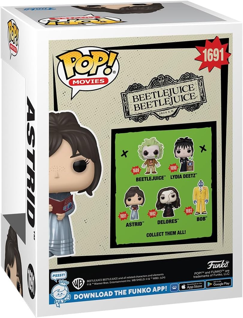 Funko Pop! Movies: Beetlejuice Beetlejuice - Astrid - Vinyl-Sammelfigur - Geschenkidee - Offizielle