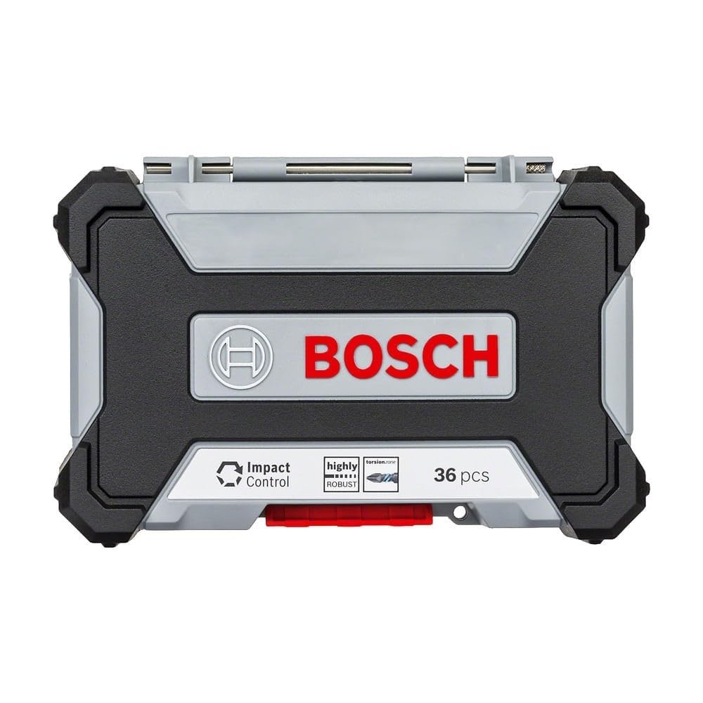 Bosch Professional 36 tlg. Schrauberbit Set (Impact Control, Pick and Click, Zubehör Schlagschrauber