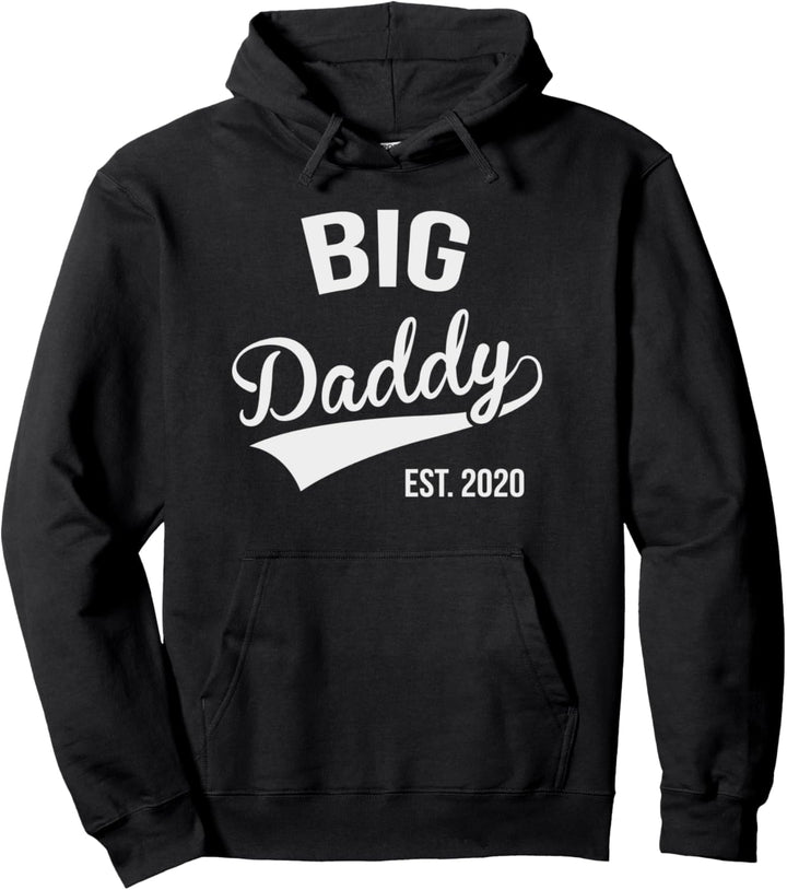 Big Daddy Est. 2020 Pregnancy Announcement Pullover Hoodie