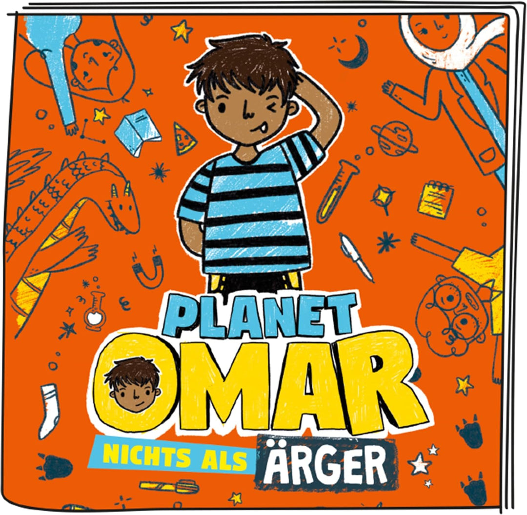 tonies Hörfiguren für Toniebox, Planet Omar, Hörbuch für Kinder ab 8 Jahren, Spielzeit ca. 110 Minut