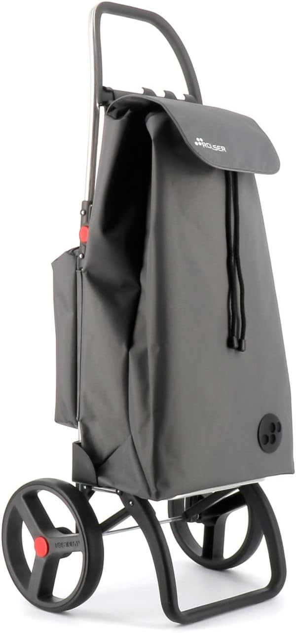 Klappbarer Einkaufstrolley Rolser I-Max Thermo Zen 2 grosse Räder - Marengo, Marengo