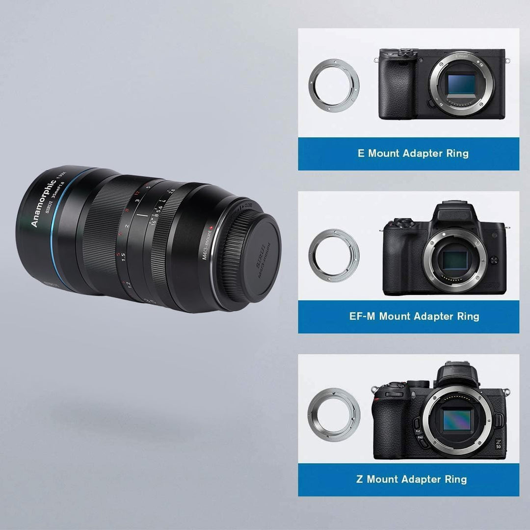 SIRUI 35mm f1.8 1.33x Anamorphotisches Kinoobjektiv Prime Objektiv Objektive Lens Lenses Modell S35(