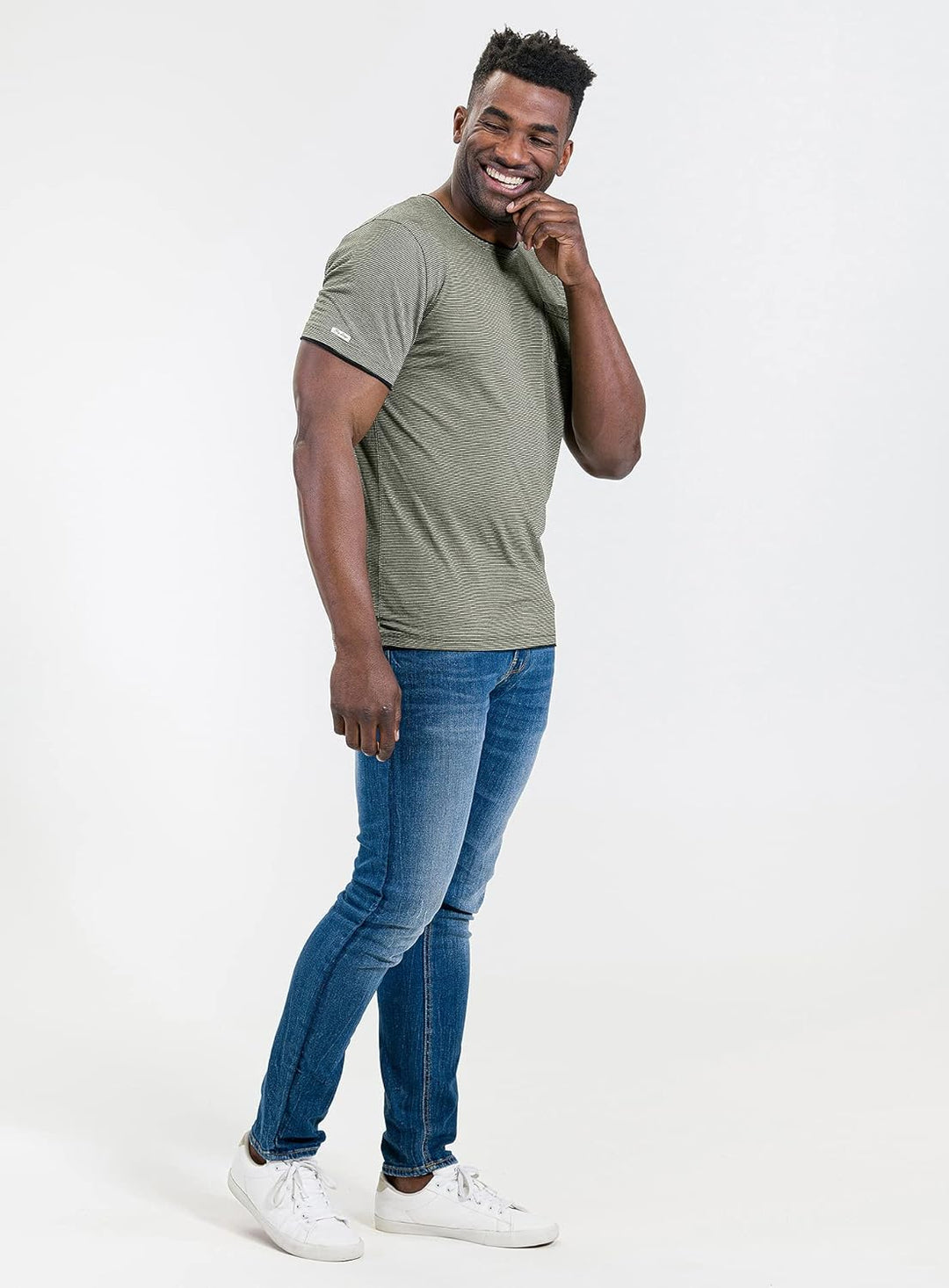 KEY LARGO Herren Mt Karl-Heinz Round T-Shirt S Forest Green (1538), S Forest Green (1538)