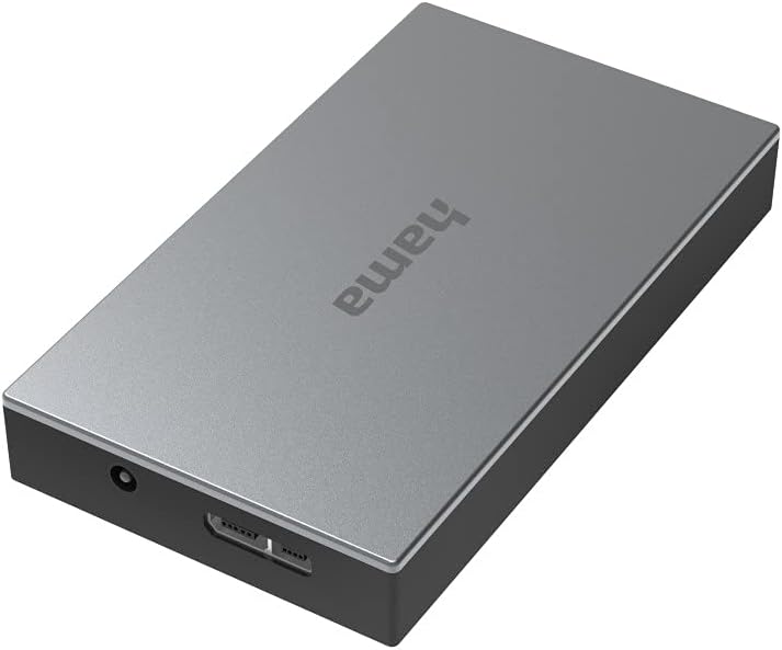 Hama USB Hub 4 Ports mit Netzteil (4x USB-A, Super-Speed Datenübertragung mit bis zu 5 Gbps, Schnell