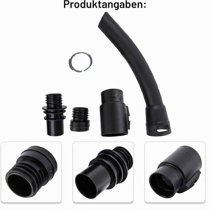Staubsaugergriff zum Verbinden von Saugschlauch und Saugrohr, passend für Kärcher WD1, WD2, WD3, WD4