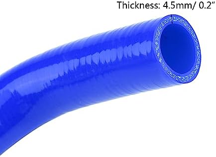 KIMISS 9 Stücke Auto Kühlerschlauch Kit,Silikon Kühlerschläuche (Blue)