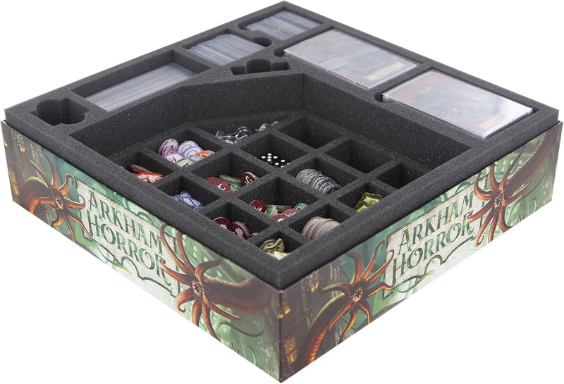 Feldherr Schaumstoff-Set kompatibel mit Arkham Horror 3. Edition Brettspiel-Box