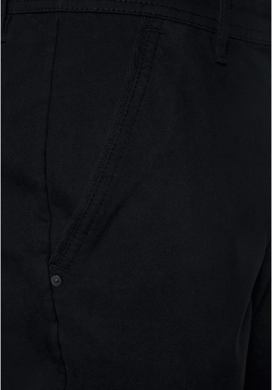 Street One MEN Herren D375837 Chinohose, Black, W38/L34