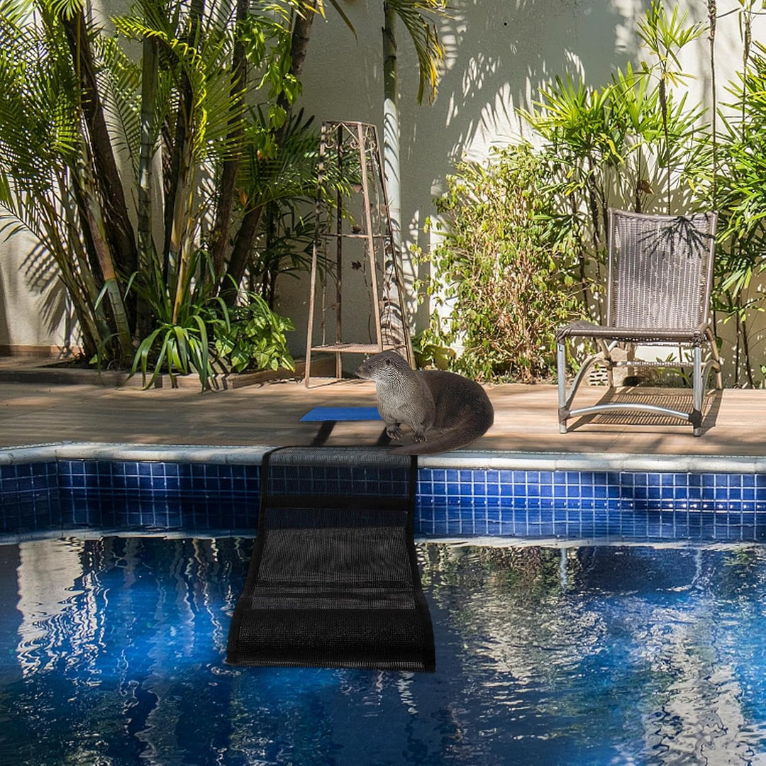 Rettungsrampe für Pool, 2 Stück Fluchtrampe Pool für Tiere, Schwimmender Tierschutz, Schwimmbadzubeh