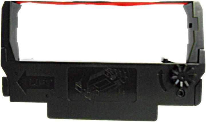 Farbbandfabrik Original -Tintenband -Schwarz/Rot 5er Pack -Kompatibel mit Epson - für Epson TM - 300