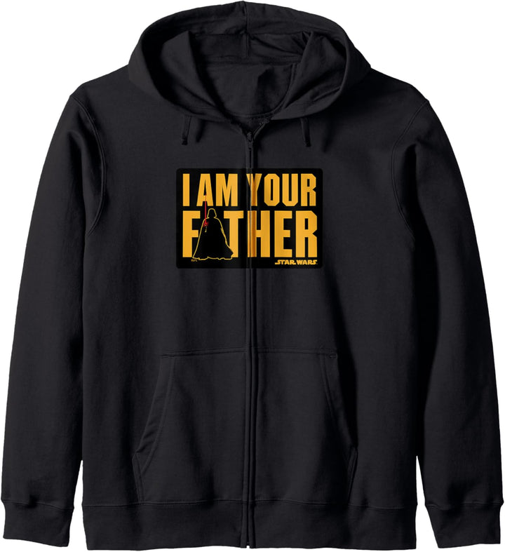 Star Wars Vatertag Vader I Am Your Father Silhouette Kapuzenjacke