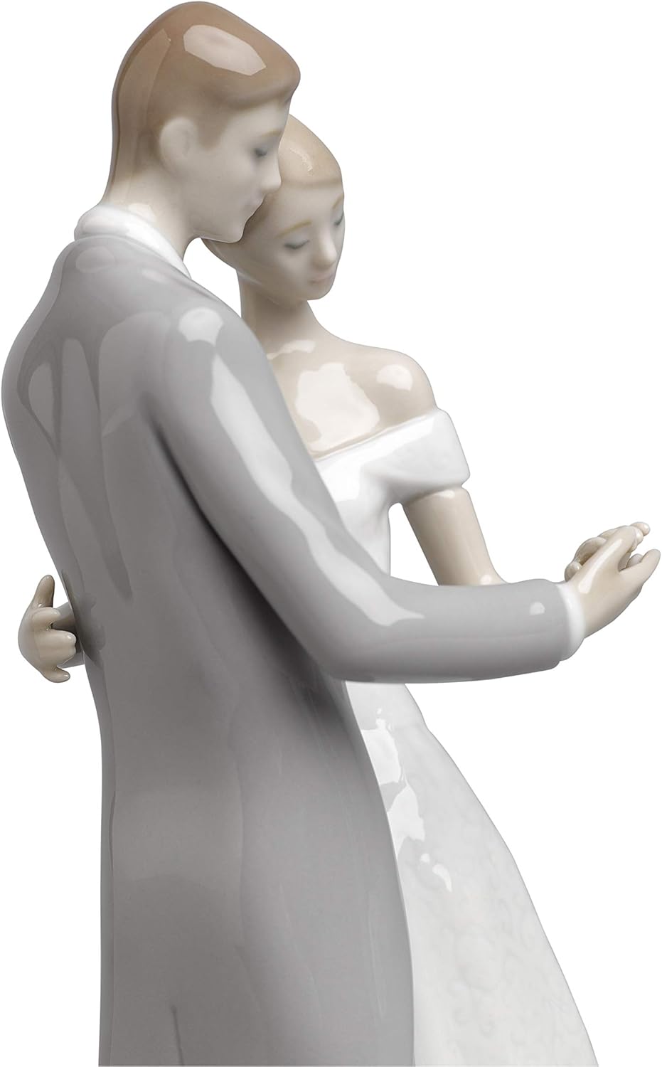 LLADRÓ Paar Figur Für Immer Vereint. Paar. Porzellan.