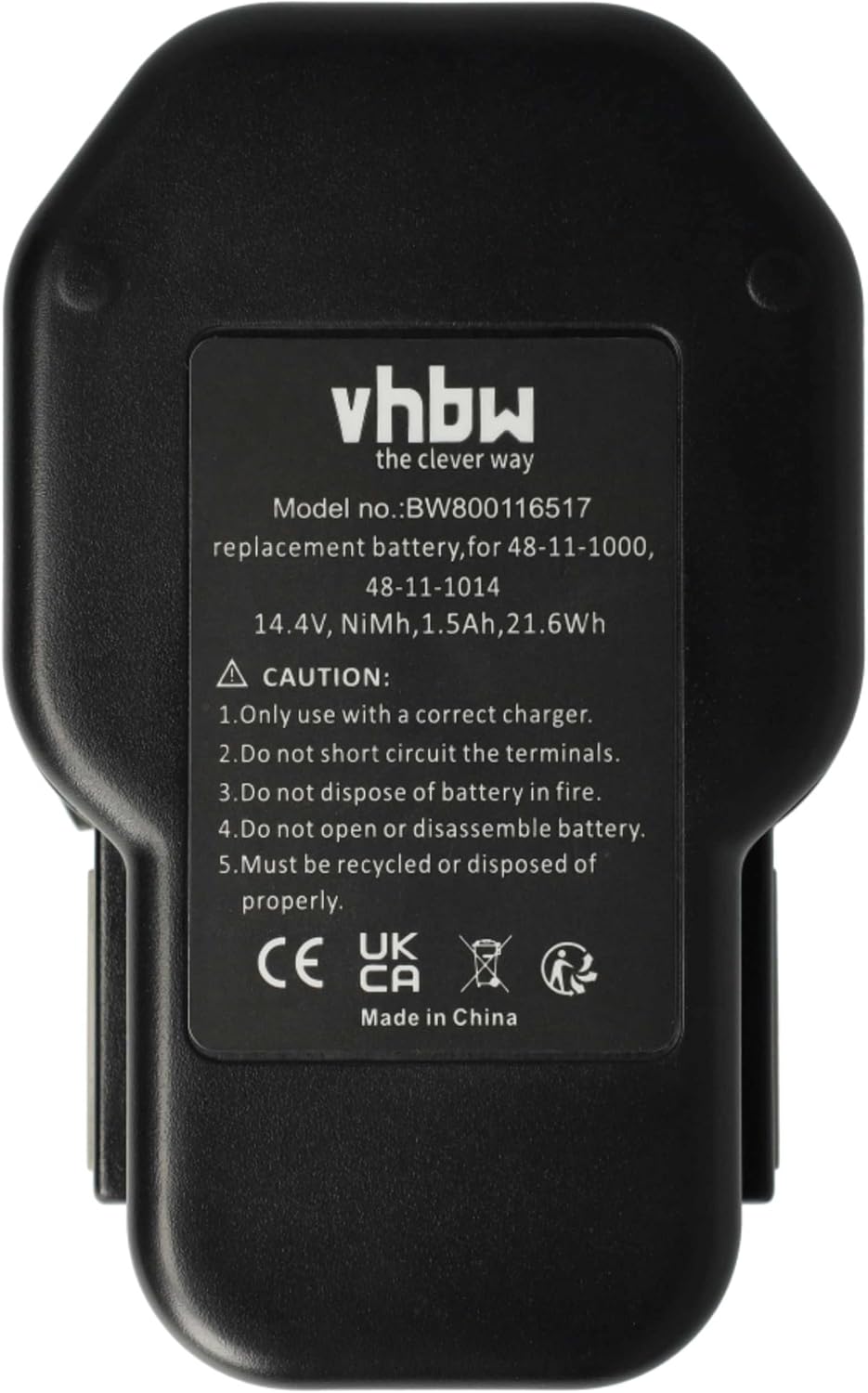 vhbw 2X Akku kompatibel mit AEG SB2E 14 STX Werkzeug (1500 mAh, NiMH, 14,4 V)