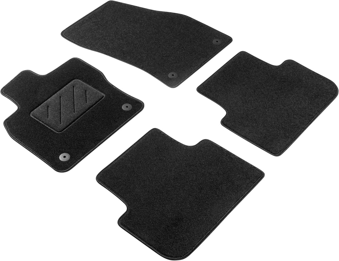 WALSER Comfort Auto Teppiche für VW Tiguan (AD1, AX1) 01/2016-Heute, 100% passgenaue Auto Fussmatten