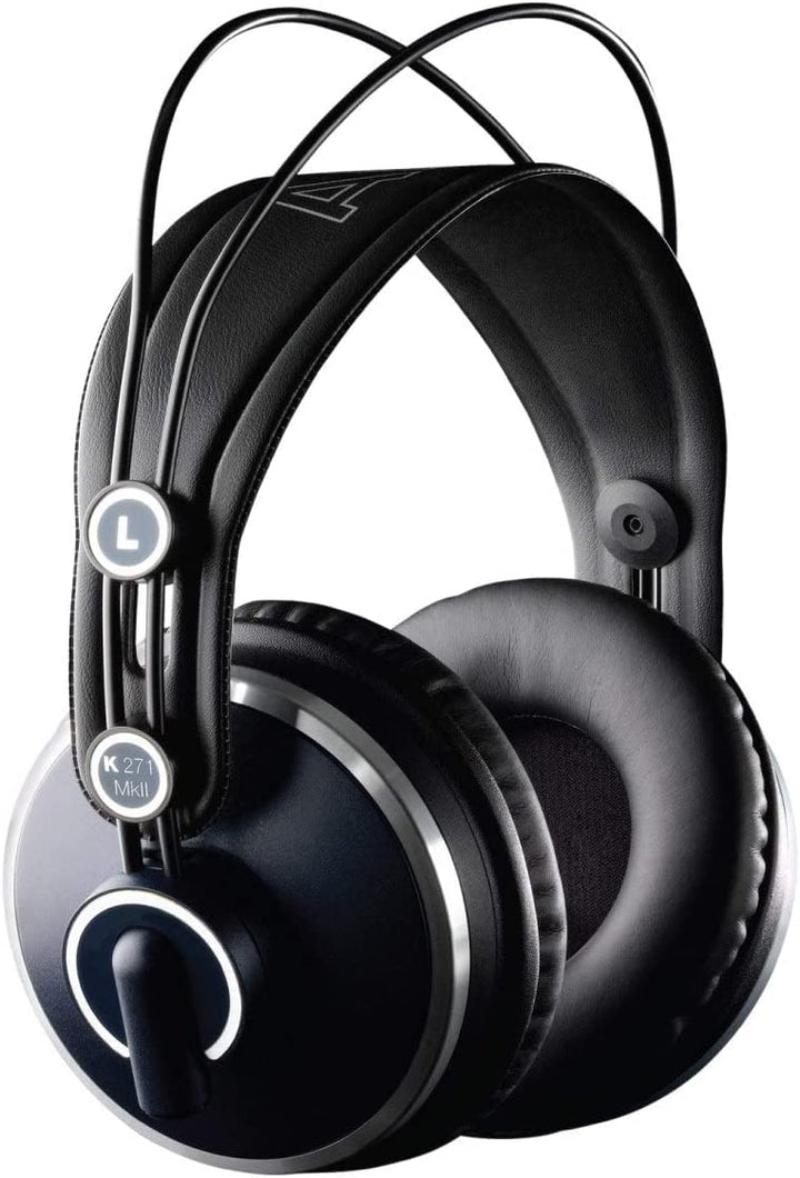 AKG K271 Geschlossener Over-Ear-Kopfhörer, Schwarz K271 - geschlossener Single, K271 - geschlossener