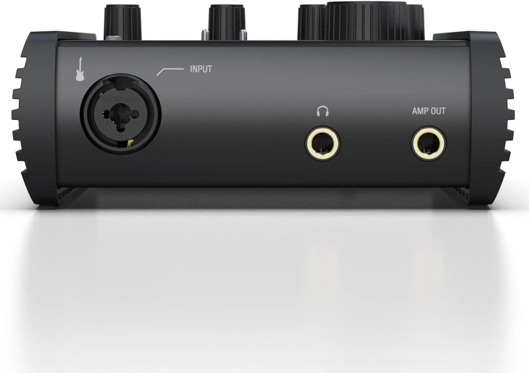 IK Multimedia AXE I/O ONE, Kompaktes USB-Gitarren-Audio-Interface mit einstellbarer Eingangsimpedanz