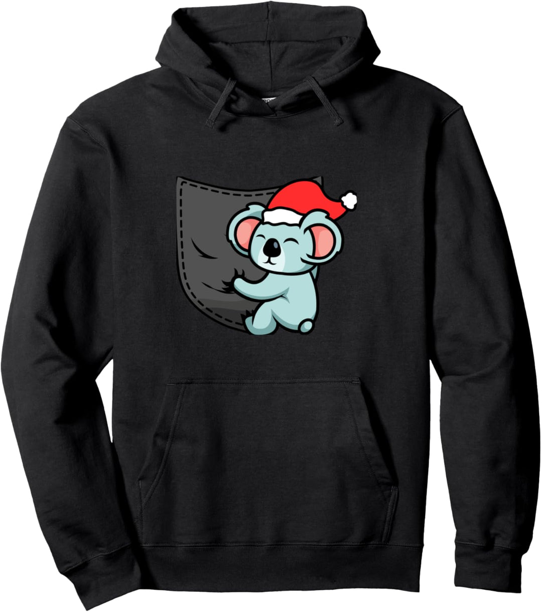 Koala Brusttasche Pullover Hoodie