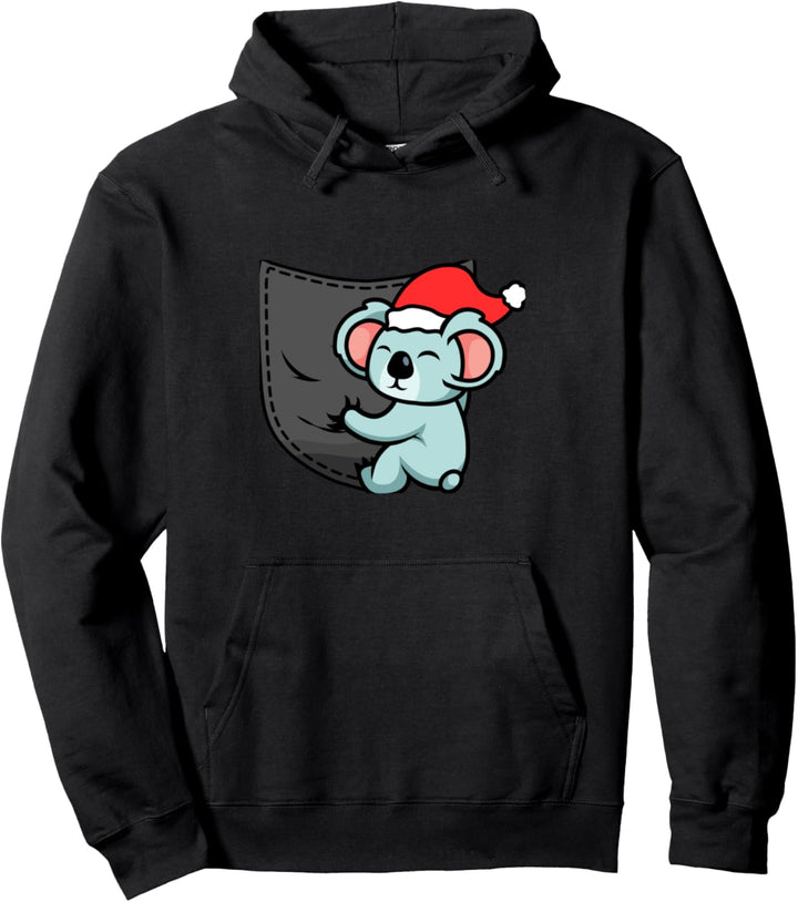 Koala Brusttasche Pullover Hoodie