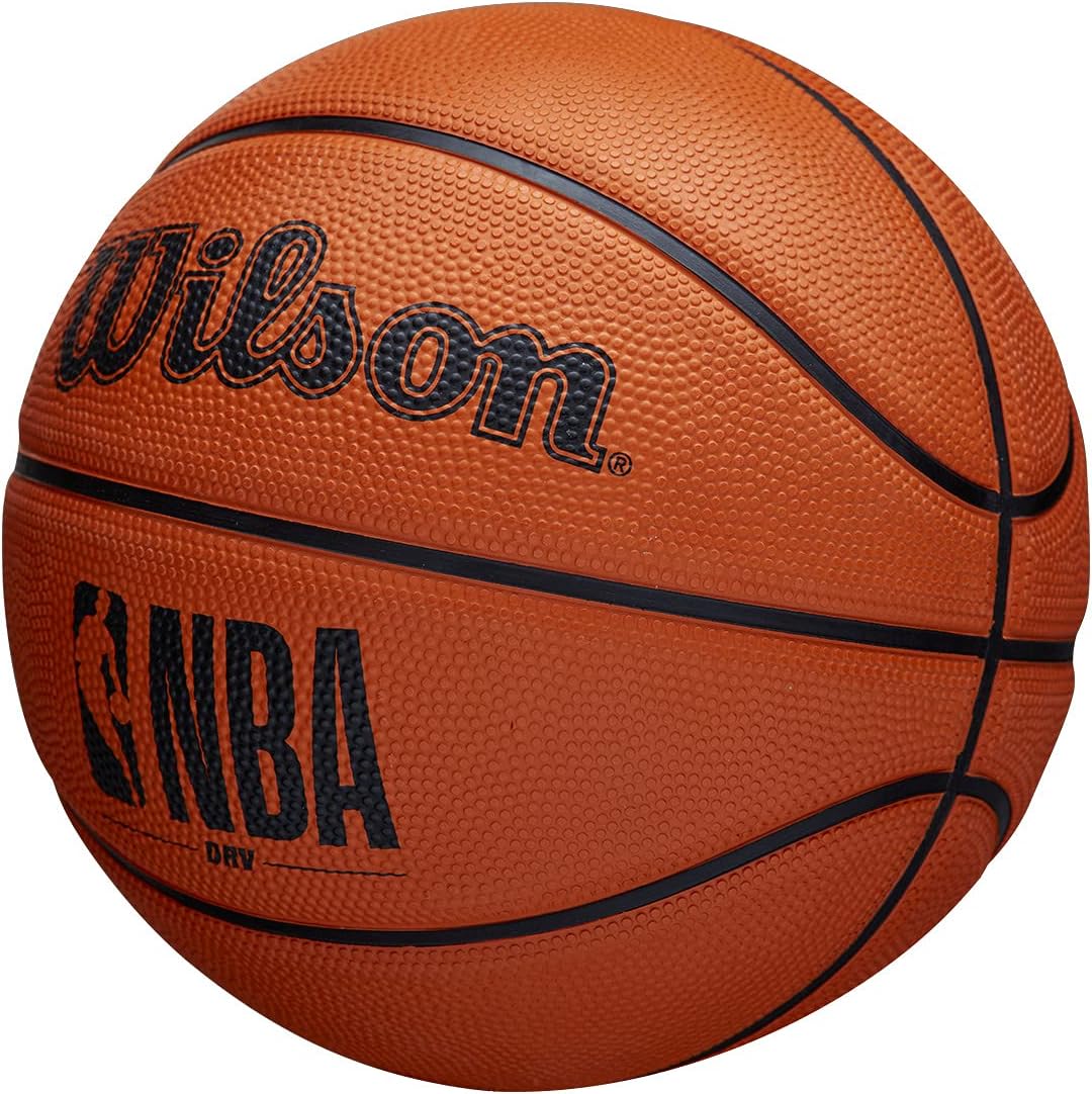 Wilson NBA DRV Serie Basketbälle für Innen- und Aussenbereich Braun Size Mini - 22", Braun Size Mini