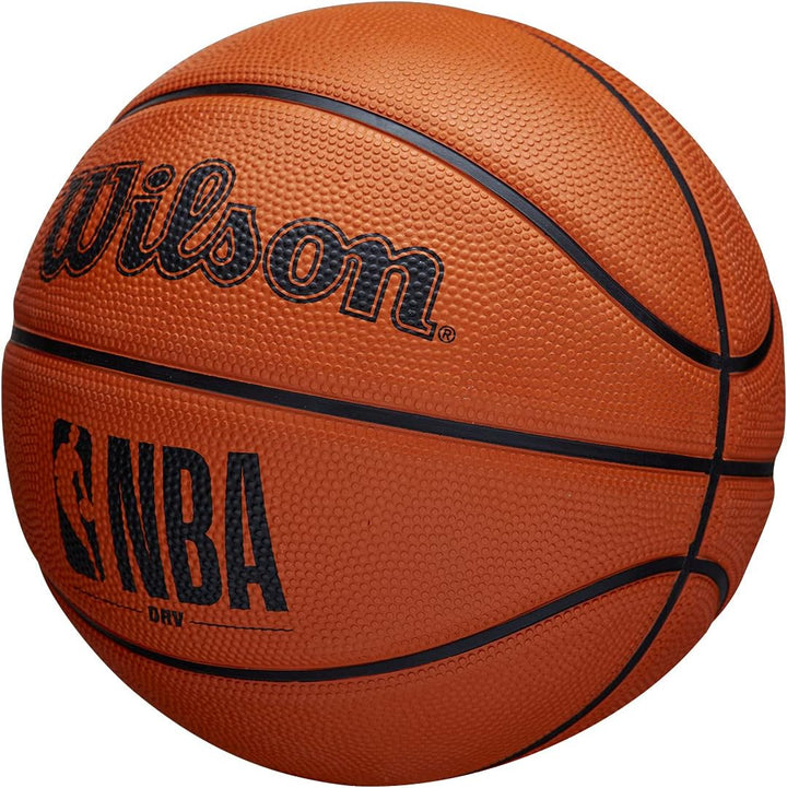 Wilson NBA DRV Serie Basketbälle für Innen- und Aussenbereich Braun Size Mini - 22", Braun Size Mini