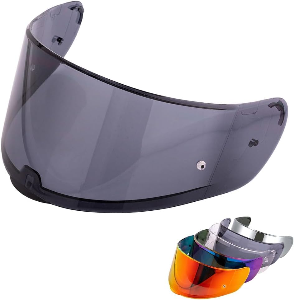 VCOROS Motorradhelm Visier für SEDICI Strada II/Strada 3/Vector,Motorrad Wind Schild Helm Objektiv V