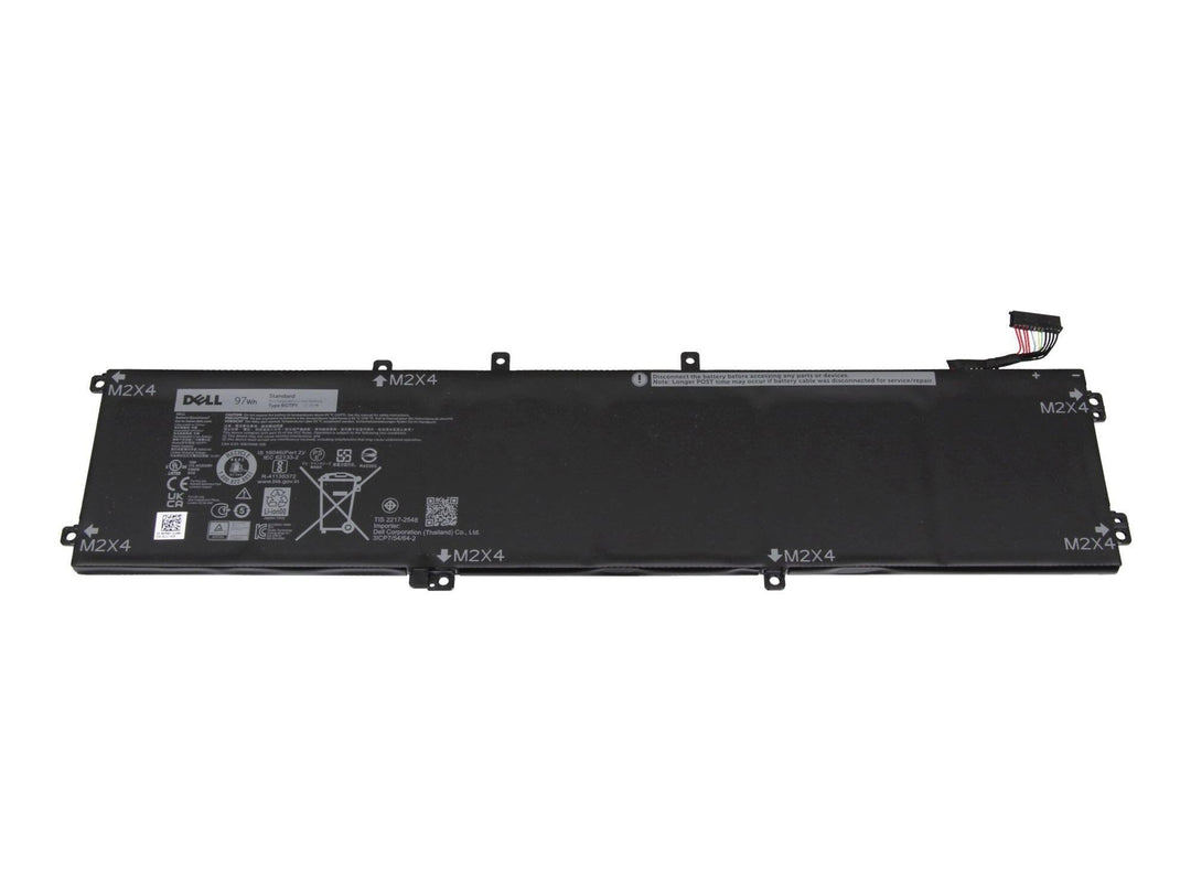 Dell 6GTPY Original Akku 97Wh 6-Zellen (GPM03/6GTPY) für XPS 15 (9560), Precision 15 (5520)