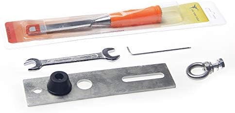 KATSU Türschloss Mortiser Kit, mit 3 Wolframstahlschneidern 18 22 25mm Türschloss-Installationsset,