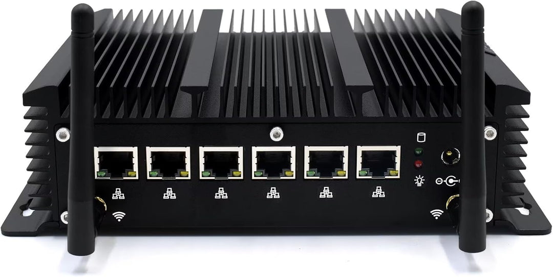 WEIDIAN Firewall Micro Appliance 2.5G, Firewall Box 6 RJ45 2.5GbE Port, Firewall Appliance Core i3-8