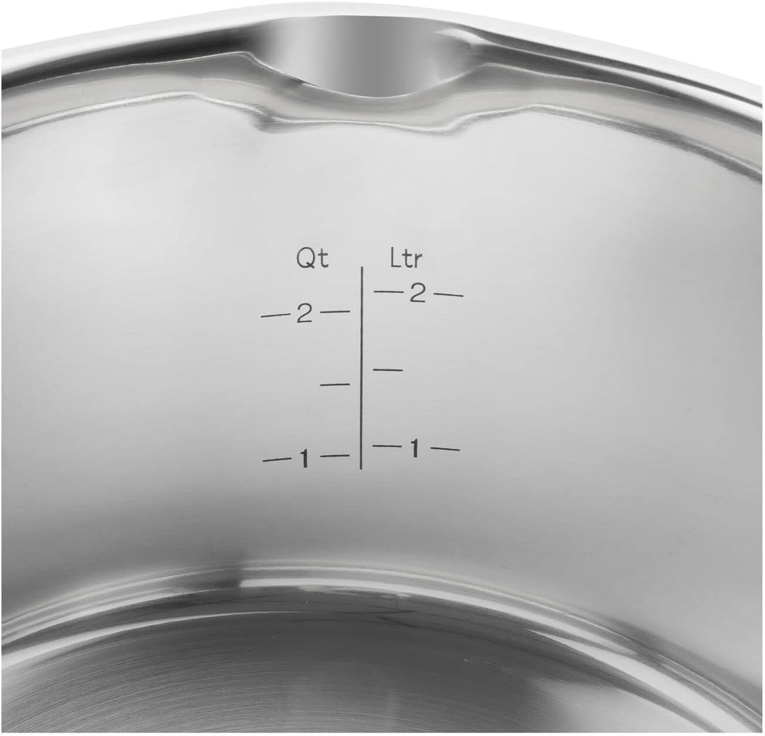 Zwilling Simplify KOCHTOPF 20 cm, Edelstahl 20 centimeters Silber-schwarz, 20 centimeters Silber-sch