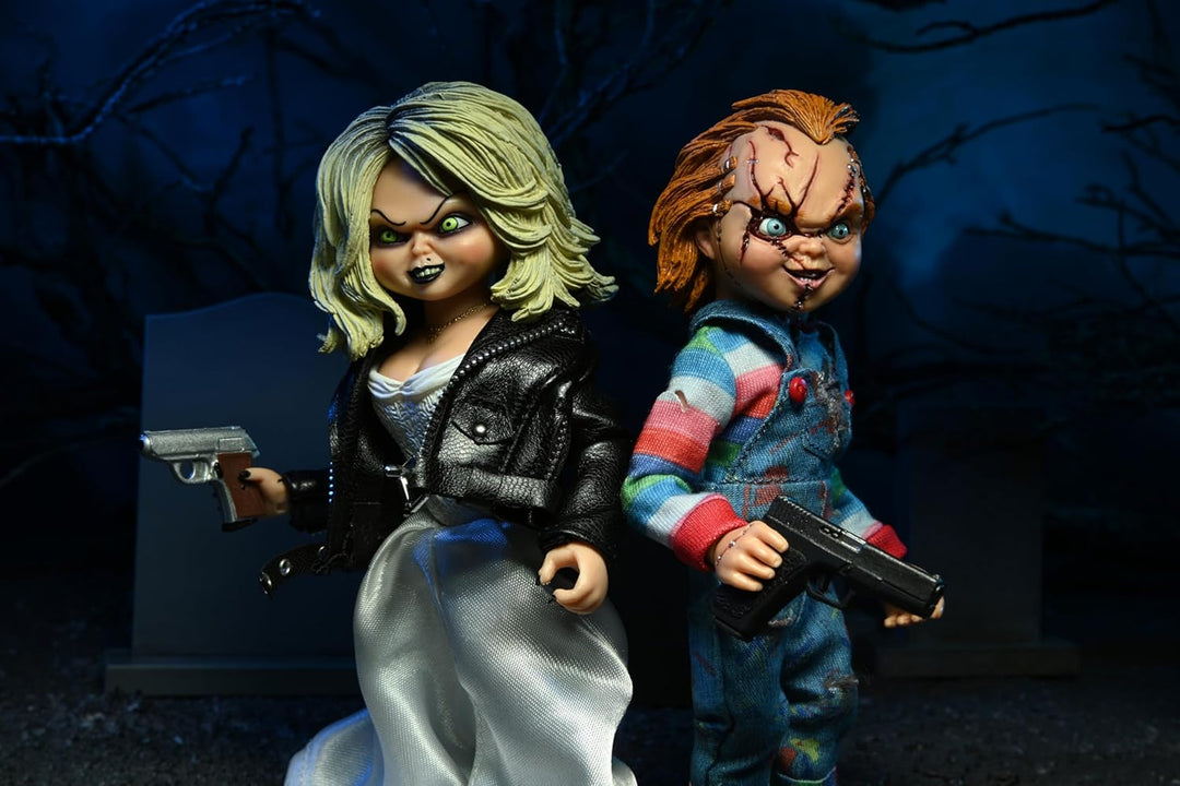 Chucky - Clothed Chucky & Tiffany - Figurined articulée 14cm
