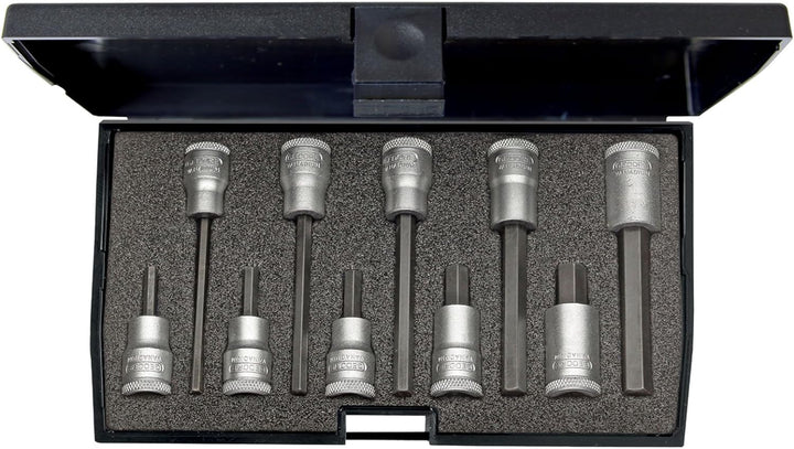 Steckschlüsselsatz IN 30 LKM 10-tlg.3/8 Zoll 4-10mm f.i6-KT.-Schr.GEDORE