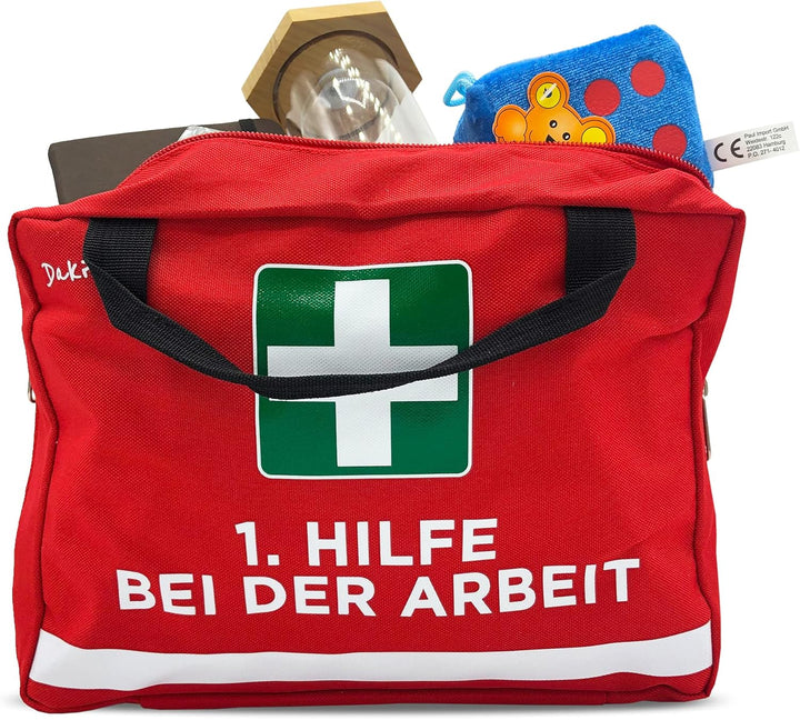 Dakita 1. Hilfe Tasche Geschenk für Kollegen - 28x18x8cm gross | Lustiges Geschenk zum Abschied von