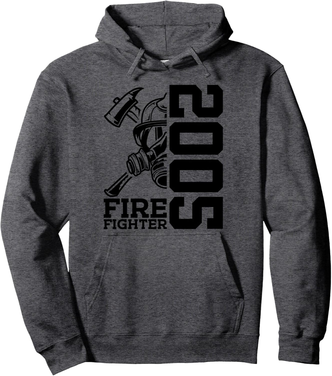 FIRE FIGHTER 2005 19 JAHRE FEUERWEHR 19. GEBURTSTAG Pullover Hoodie