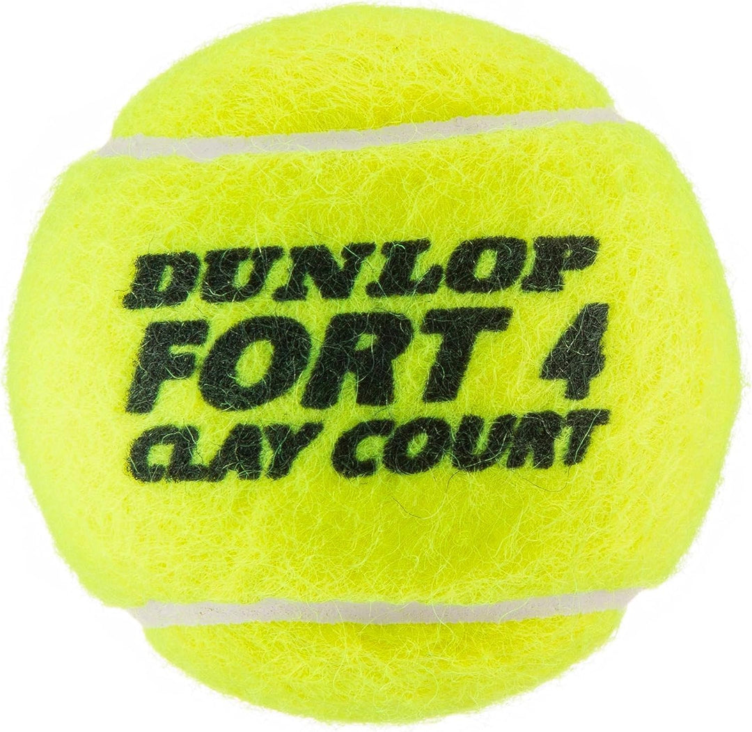 DUNLOP Tennisball Fort Clay Court – für Sandplatz, Rasen & Hartplatz (2x4er Dose) 2x4 Bälle, 2x4 Bäl