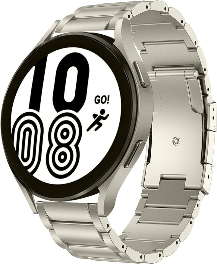 Titanband,22mm Leichtes Metall Link Armband,Kompatibel mit Samsung Galaxy Watch 3 45mm/46mm,HuaWei W