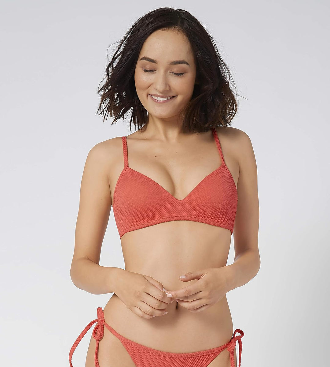 Sloggi Damen Vanuatu Islands P Padded Bikini (1er Pack) L Coral, L Coral