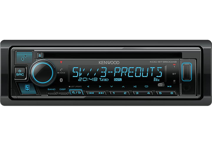Kenwood KDC-BT950DAB CD-Autoradio mit DAB+ & Bluetooth Freisprecheinrichtung (USB, AUX-In, Hochleist