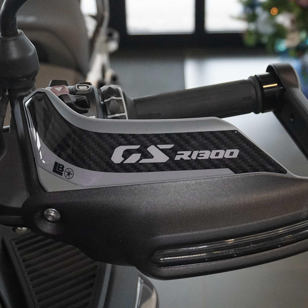 labelbike - 3D Aufkleber Motorrad Handschützer Schutz und Dekoration in Harz kompatibel mit BMW R 13