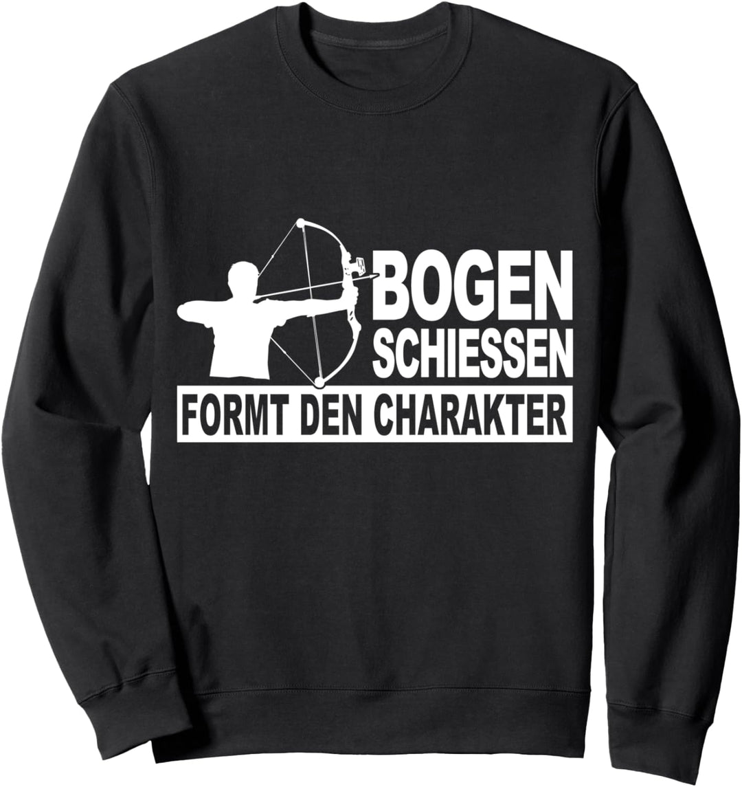 Bogensport Bogensportler Bogen Compoundbogen Bogenschiessen Sweatshirt