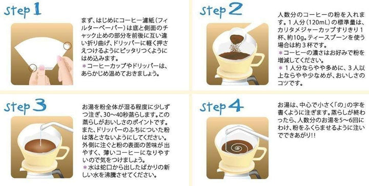 Kalita Coffee Dripper 'HASAMI' HA101 1-2 Person Use 1010 by Kalita 1~2人用 Weiss/Opulenter Garten, 1~2