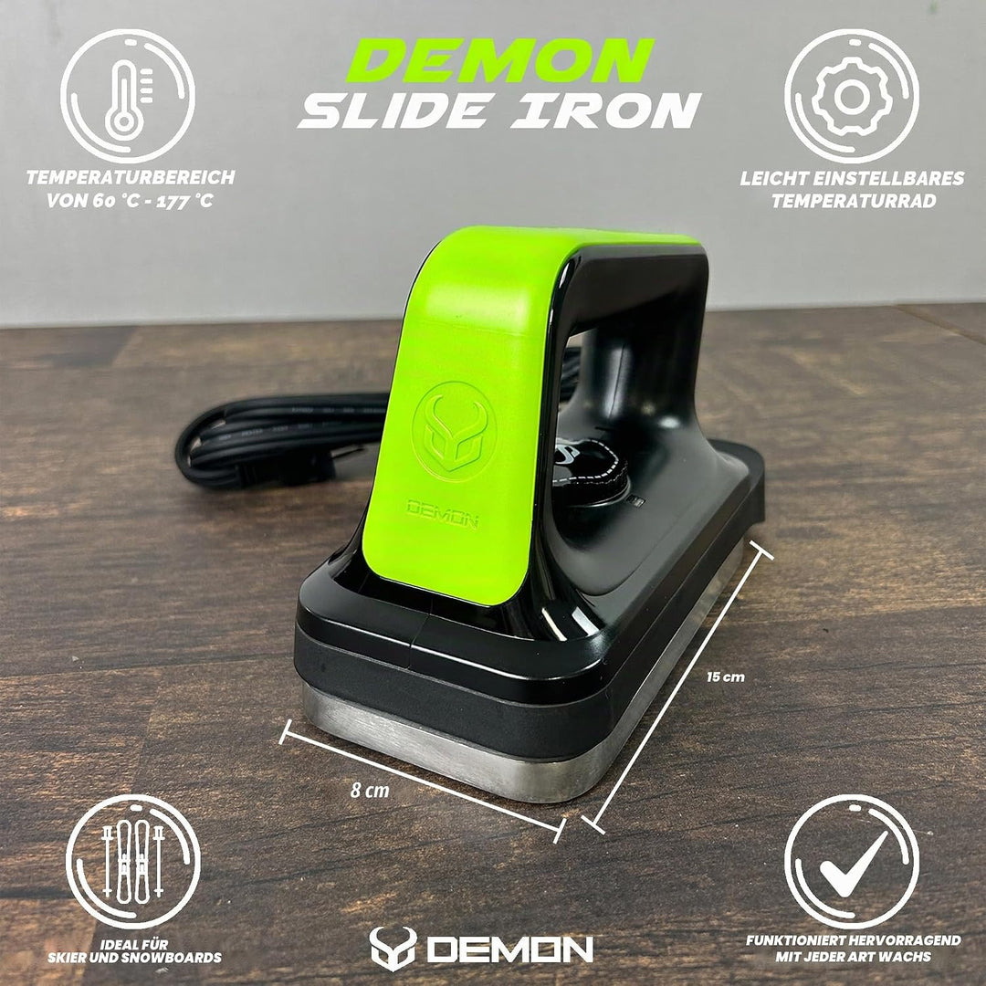 Demon komplettes Tuning-Kit mit Wachs, für Skier und Snowboards