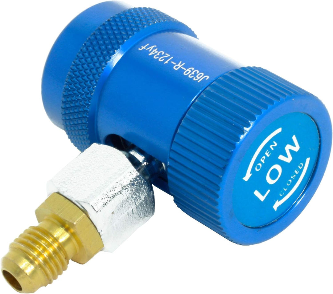 R1234yf Adapter SET Schnellkupplung Hochdruch/Niederdruck KFZ Klimaanlage