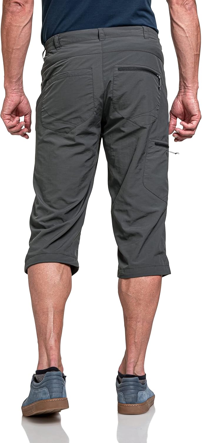 Schöffel Herren Pants Springdale1, vielseitige 3/4 Wanderhose mit elastischem Bund, Outdoor Hose mit
