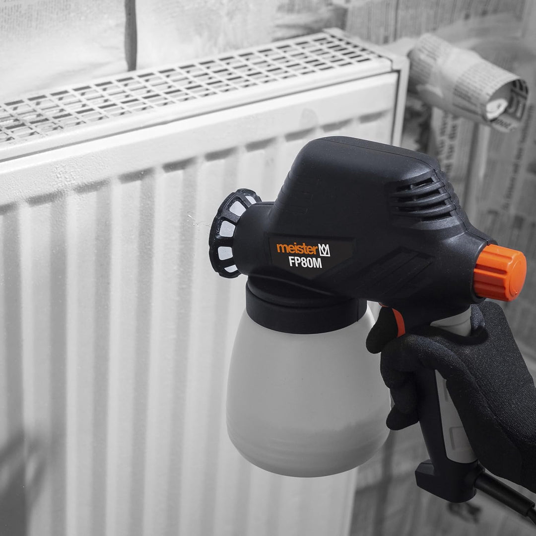 Meister Farbsprühgerät FP80M – 80 W – 800 ml Behälter – 140 bar