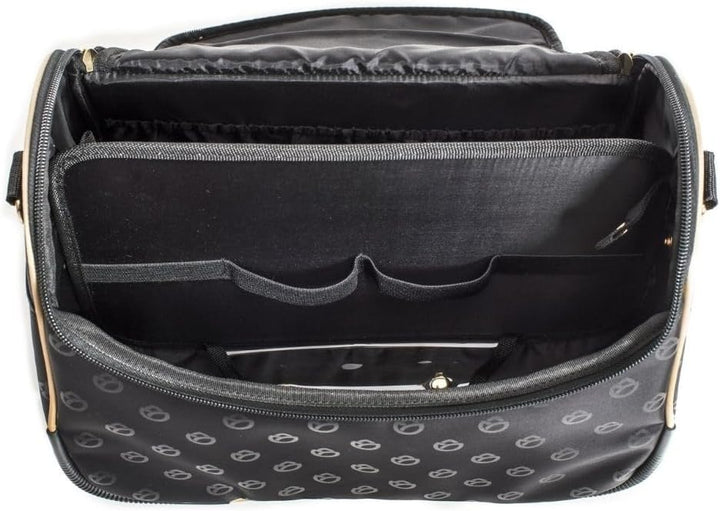 Grosse Damen Kosmetiktasche, XXL-Reisekoffer, Elegante Blossom Kollektion B003, B003