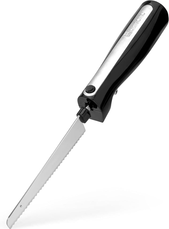 Clatronic EM 3702 Elektromesser, elektrisches Messer, elektrisches Küchenmesser, Küchenhelfer mit 12