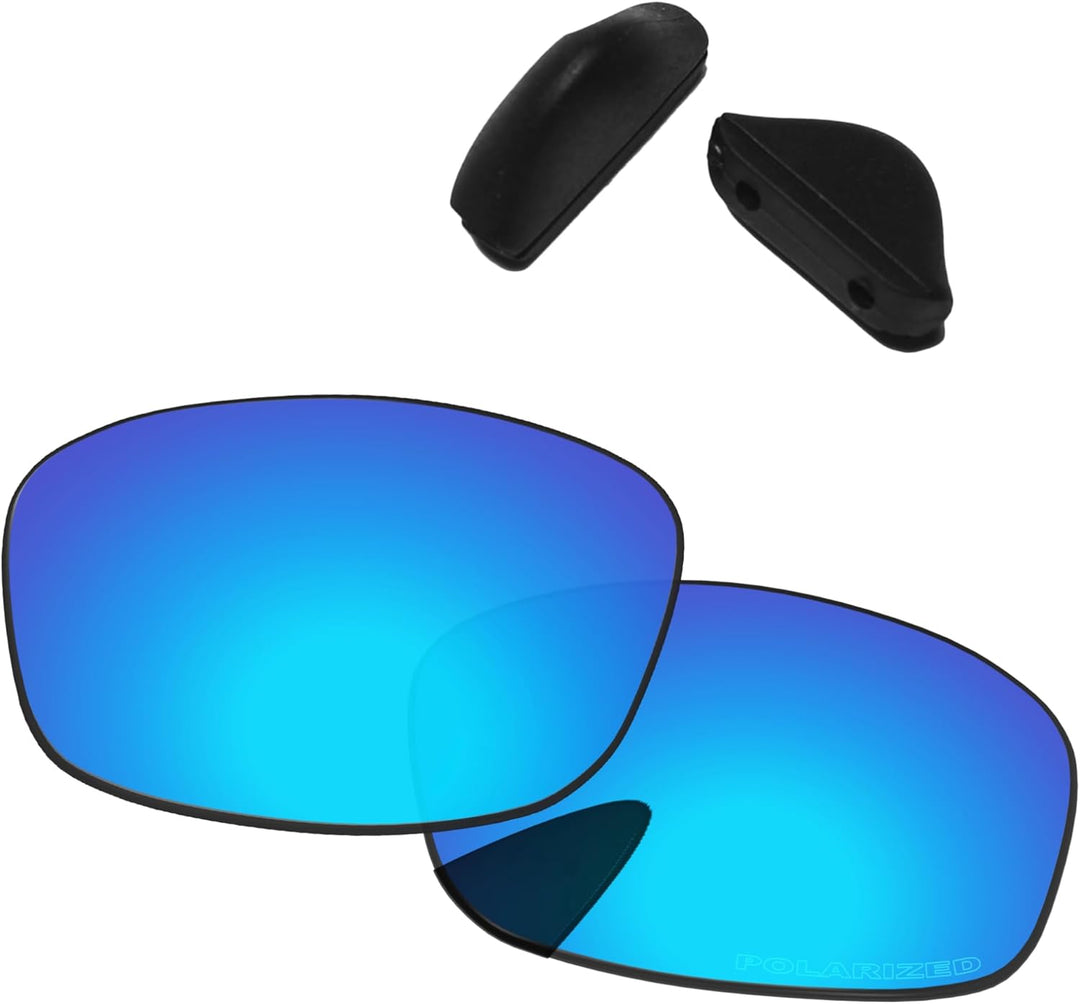 PapaViva Ersatzlinsen für for Oakley Fives Squared Ice Blue - Polarized, Ice Blue - Polarized