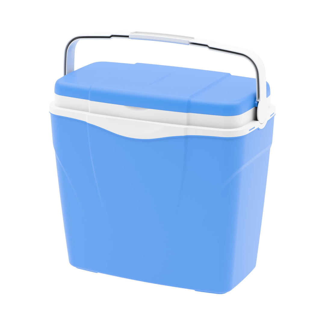 CoolBox Antarctica 3 Sizes, Camping, Summer Freezer Box for bevrages and Food 25LT Blau, 25LT Blau
