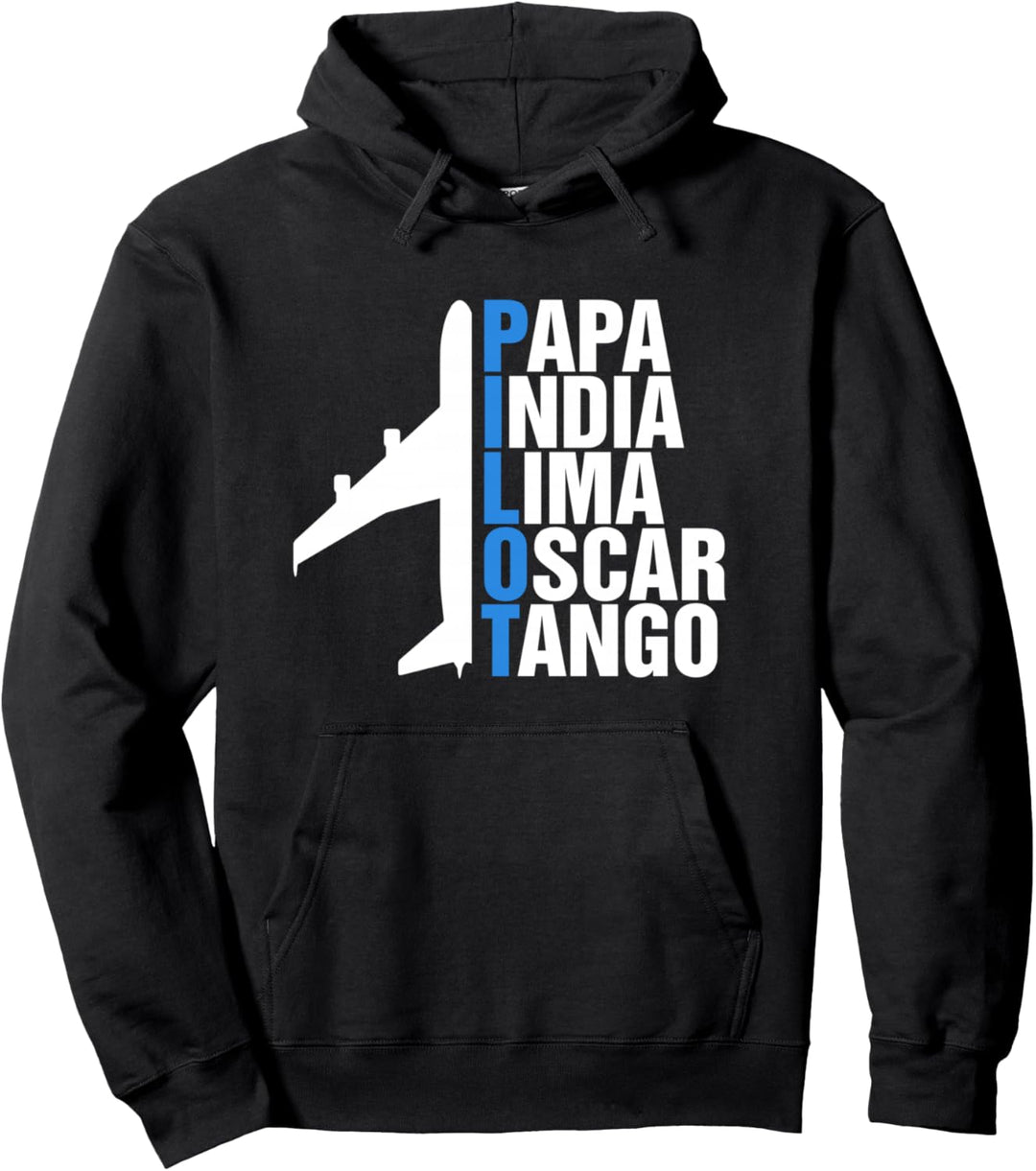 Flugzeug Pilot Kapitän - Luftfahrt Flugsport Piloten Flieger Pullover Hoodie